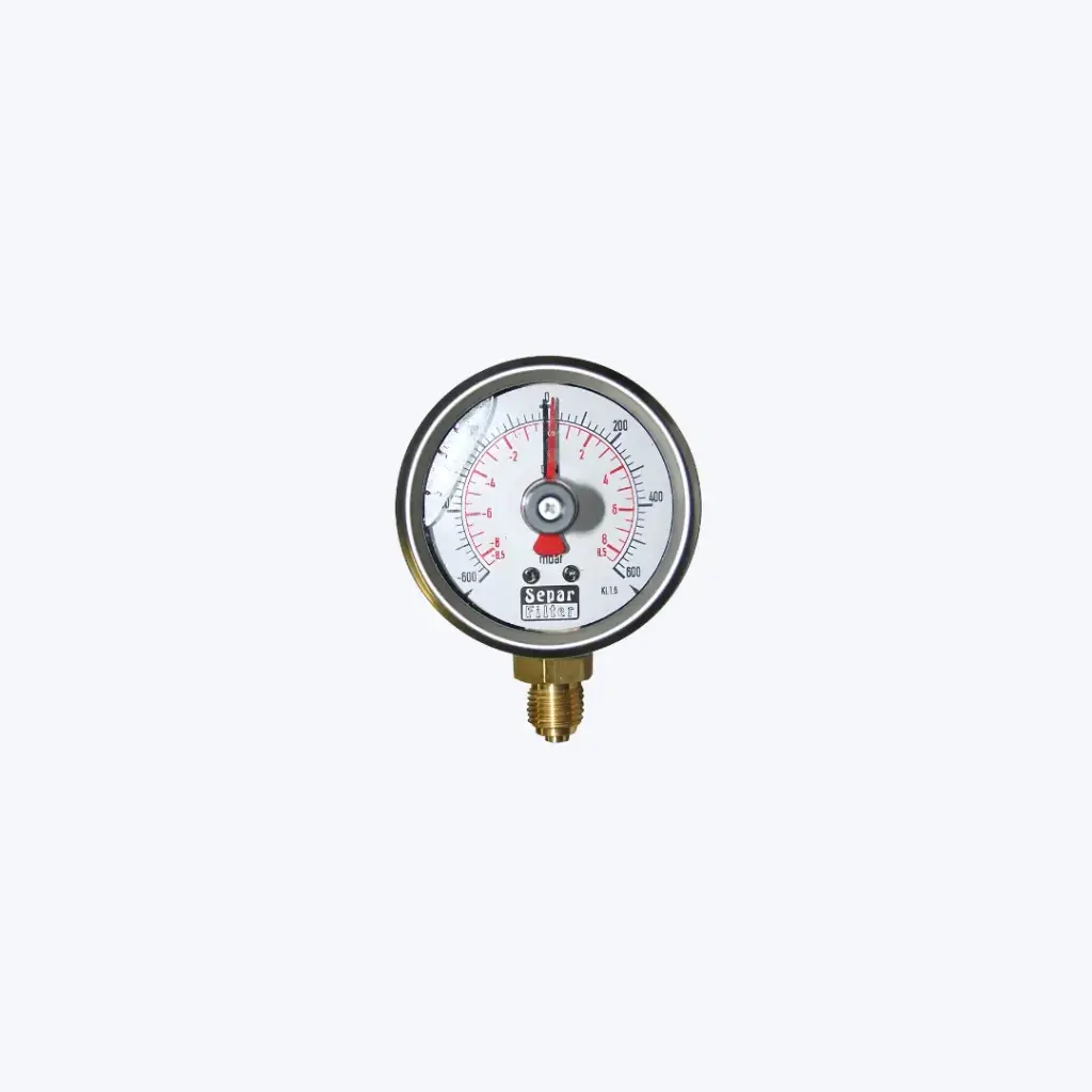 VACUUM GAUGE  -600 / + 600 mbar
