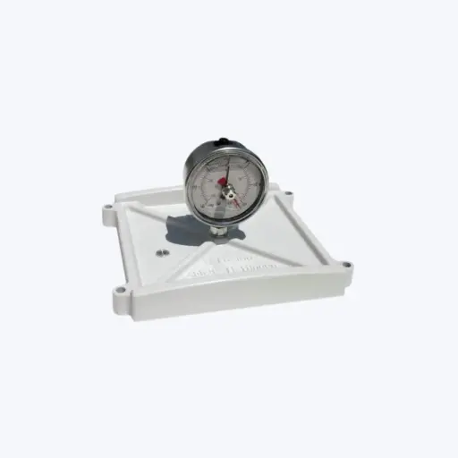 Lid SWK-5 & SWK5/50 with Vacuum Gauge Port